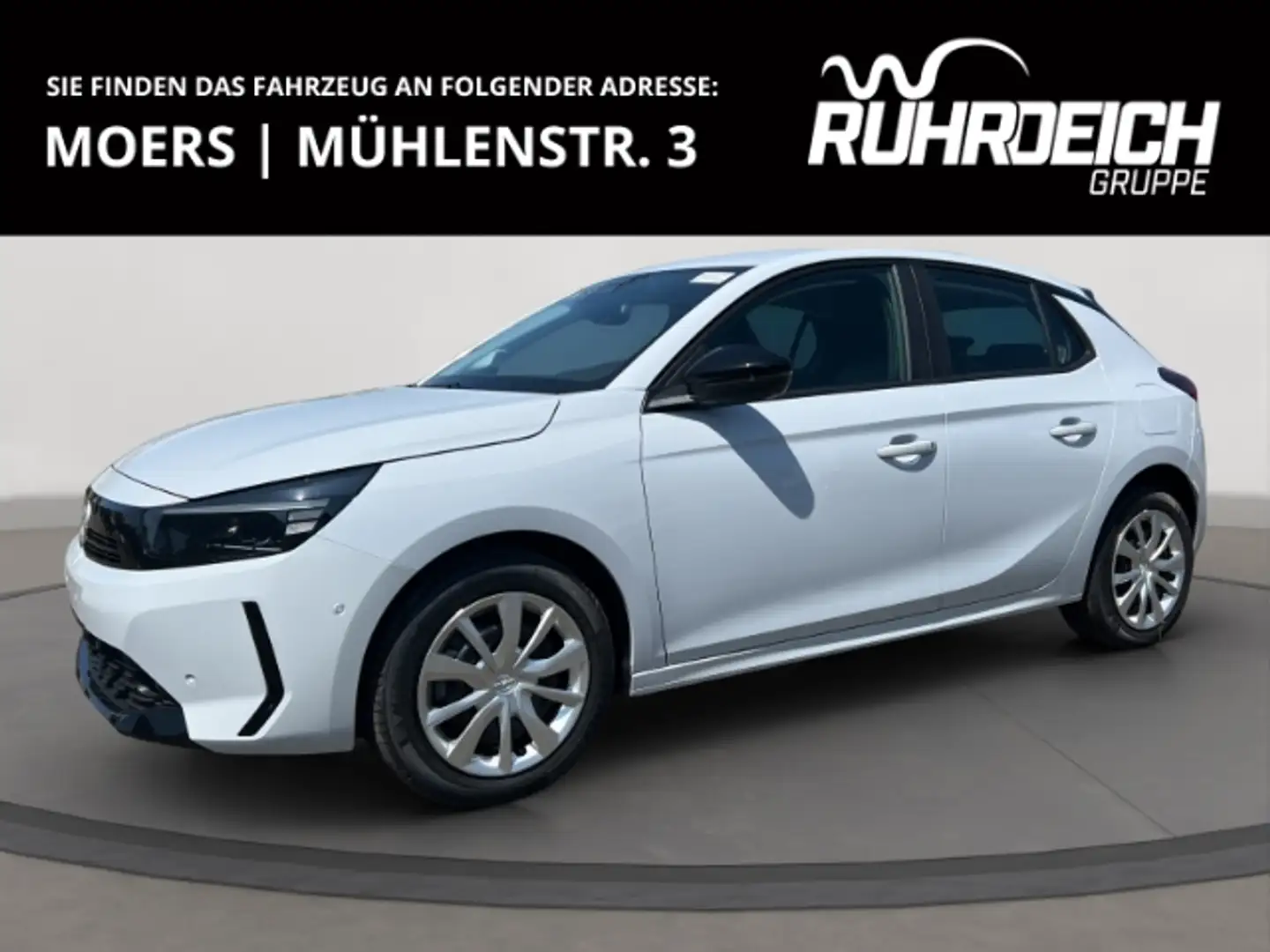 Opel Corsa F Edition 1.2 Turbo EU6e LED Apple CarPlay Android Blanc - 1