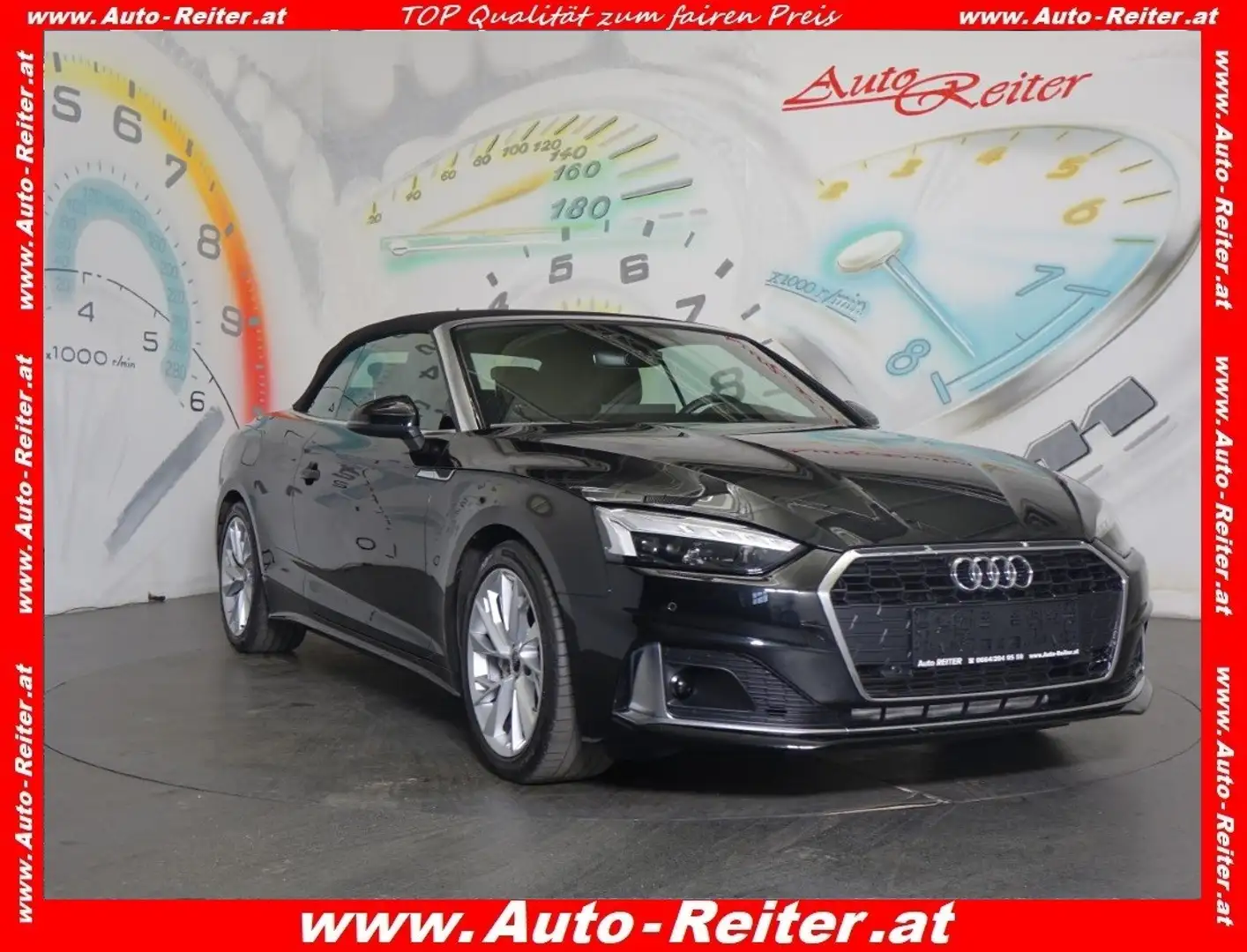 Audi A5 Cabrio 40 TFSI advanced S-tronic *VIRTUAL, LED,... Schwarz - 1