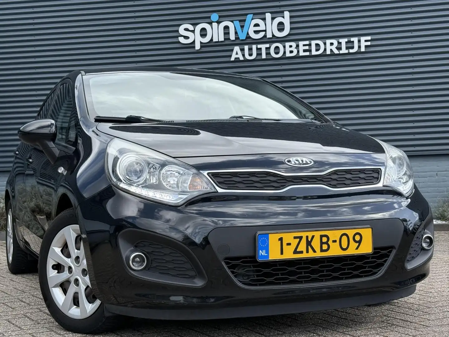 Kia Rio 1.2 CVVT BusinessLine BJ`15 NAP NL LED AIRCO 5drs Noir - 2