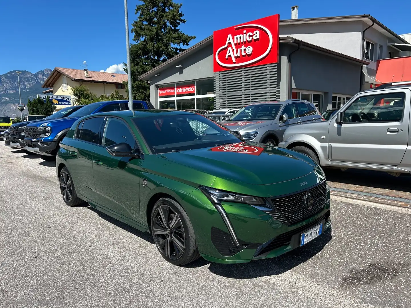 Peugeot 308 BlueHDi 130 S&S EAT8 GT Groen - 2