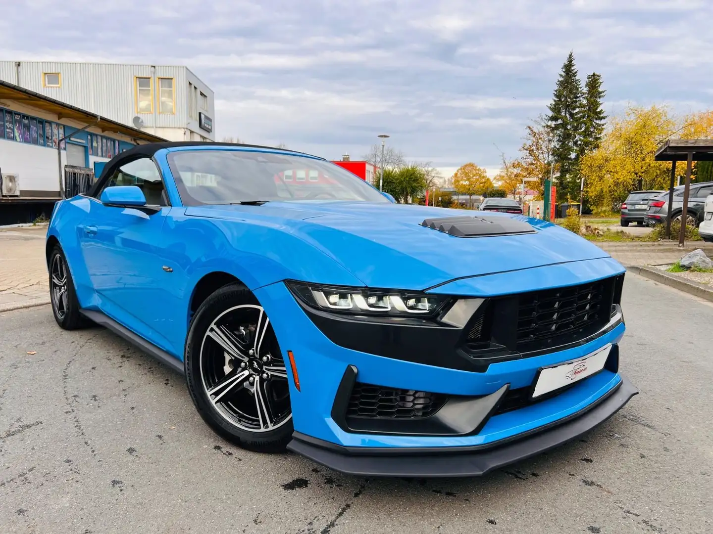 Ford Mustang Widescreen Leder Grabber Blue Blau - 1