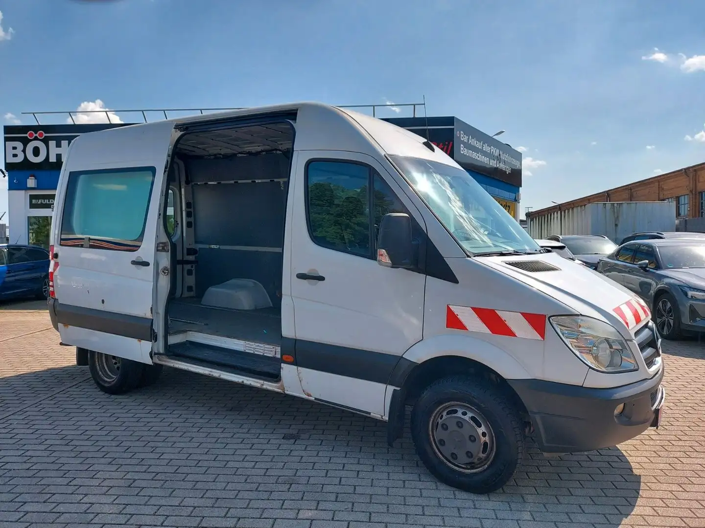 Mercedes-Benz Sprinter II Kasten 519 CDI KLIMA AUTOMATIK AHK Alb - 1