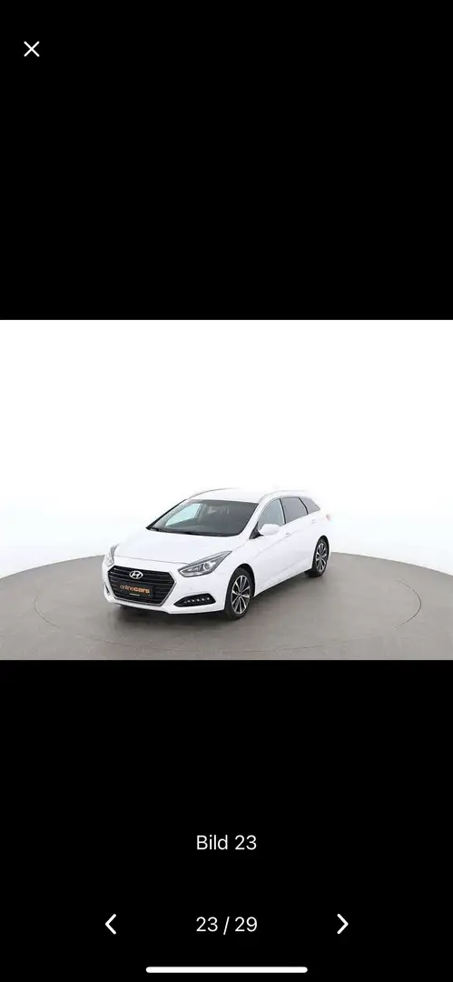 Hyundai i40 Premium 1,7 CRDi Start/Stopp Weiß - 1