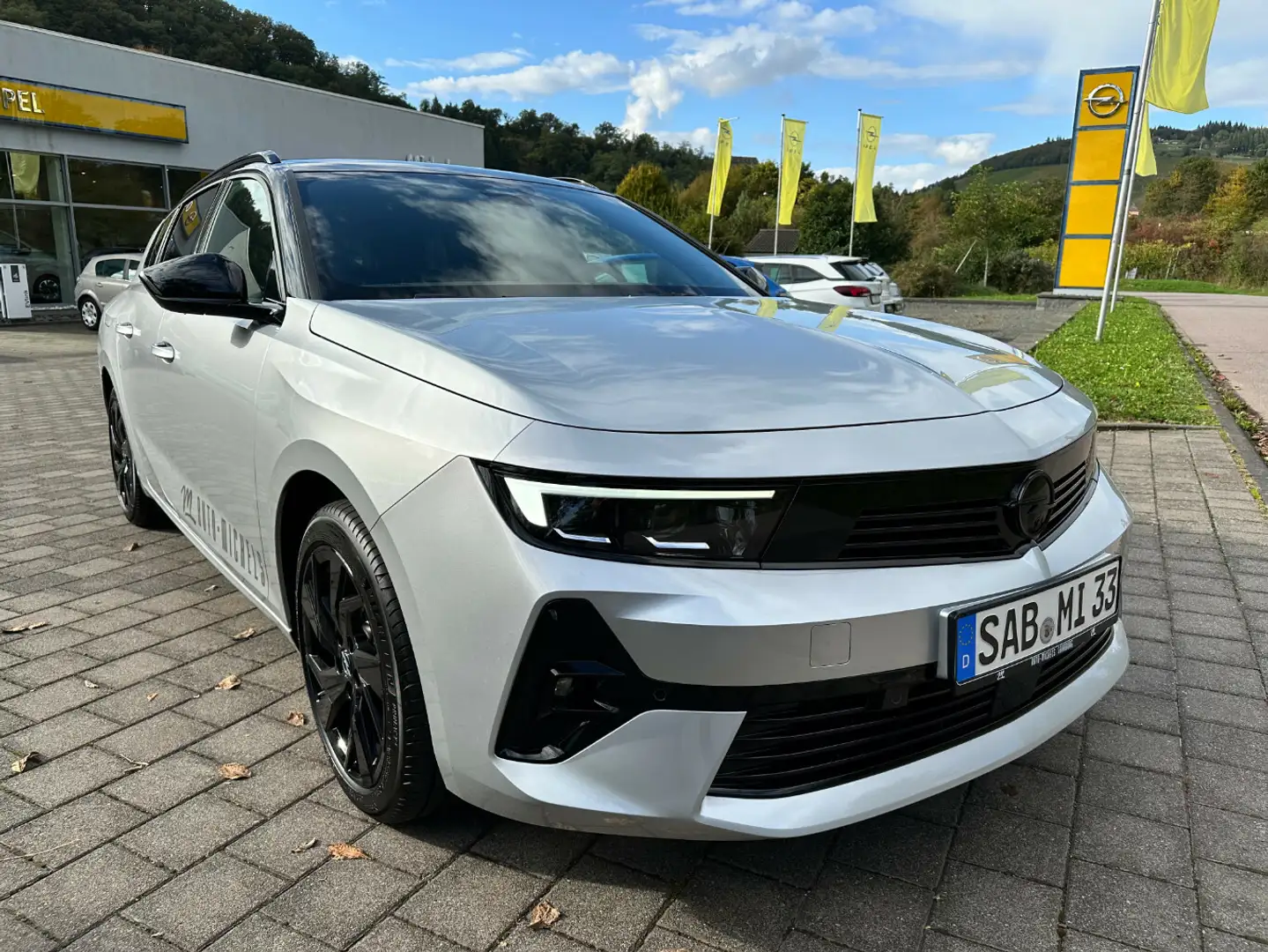 Opel Astra 1.2 Turbo 48V Hybrid GS Argent - 1