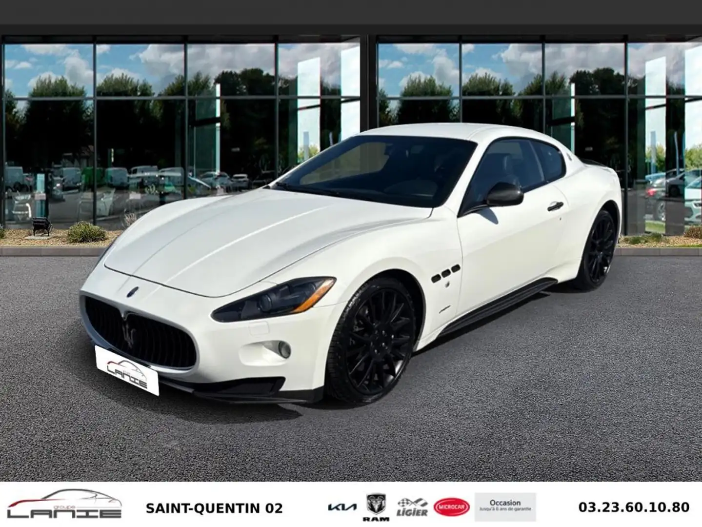 Maserati GranTurismo S 4.7 V8 A Белый - 1