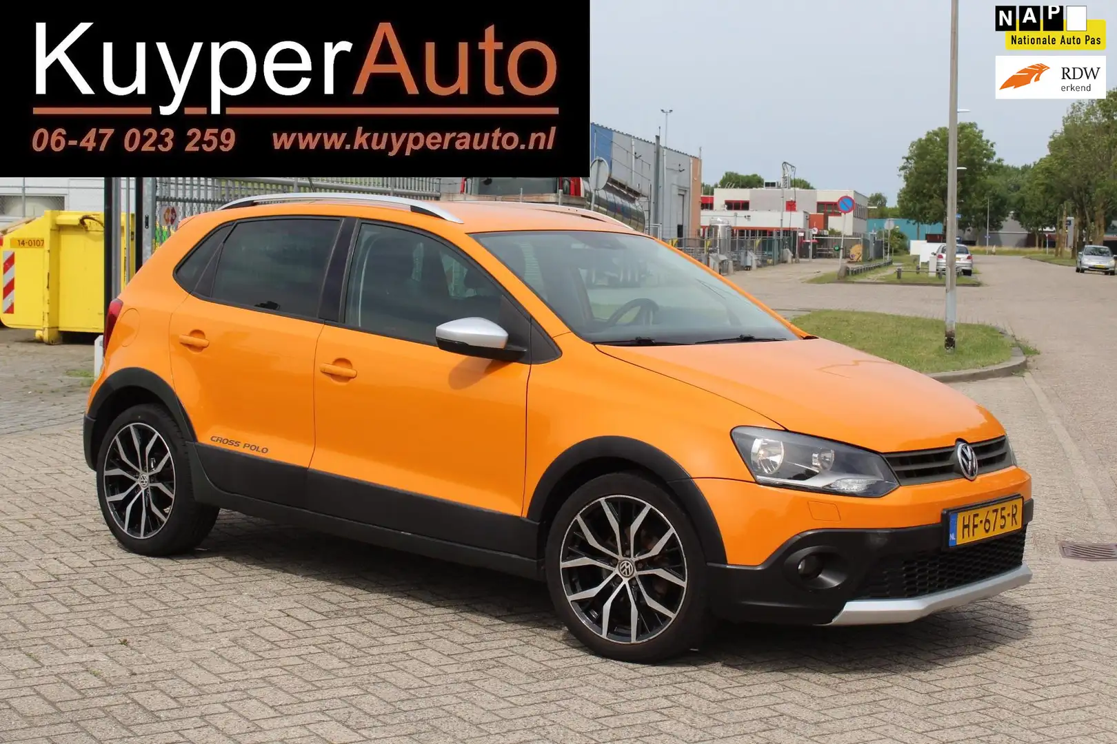 Volkswagen Polo Cross 1.2 vol opties Naranja - 1
