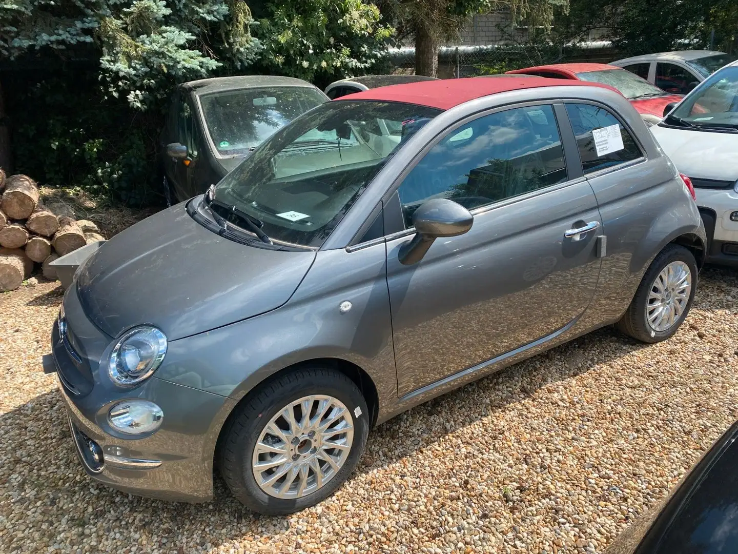 Fiat 500C 1.0 Dolcevita GSE N3 Hybrid Sitzheizung Gris - 1