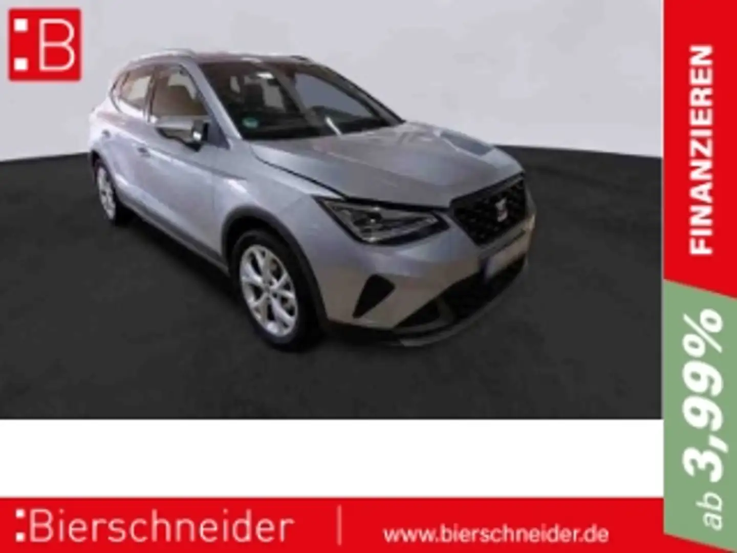 SEAT Arona 1.0 TSI FR NAVI LED PARKP Silber - 1