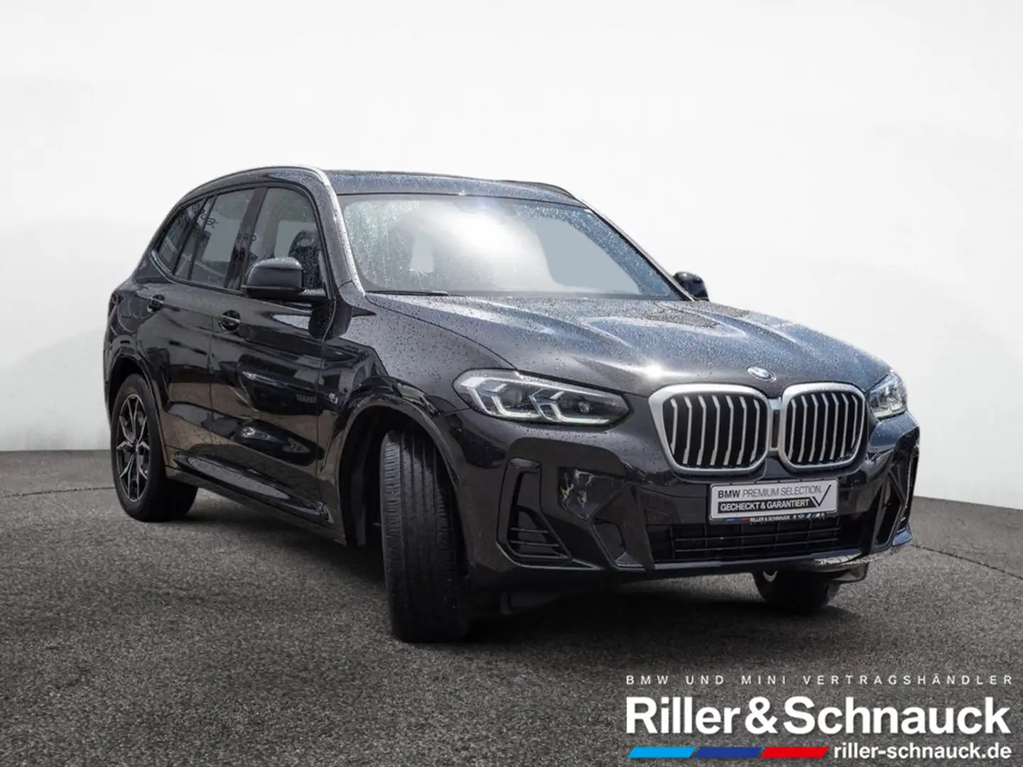 BMW X3 xDrive 20d M-Sport NAVI AHK HUD PANO LASER Negro - 2