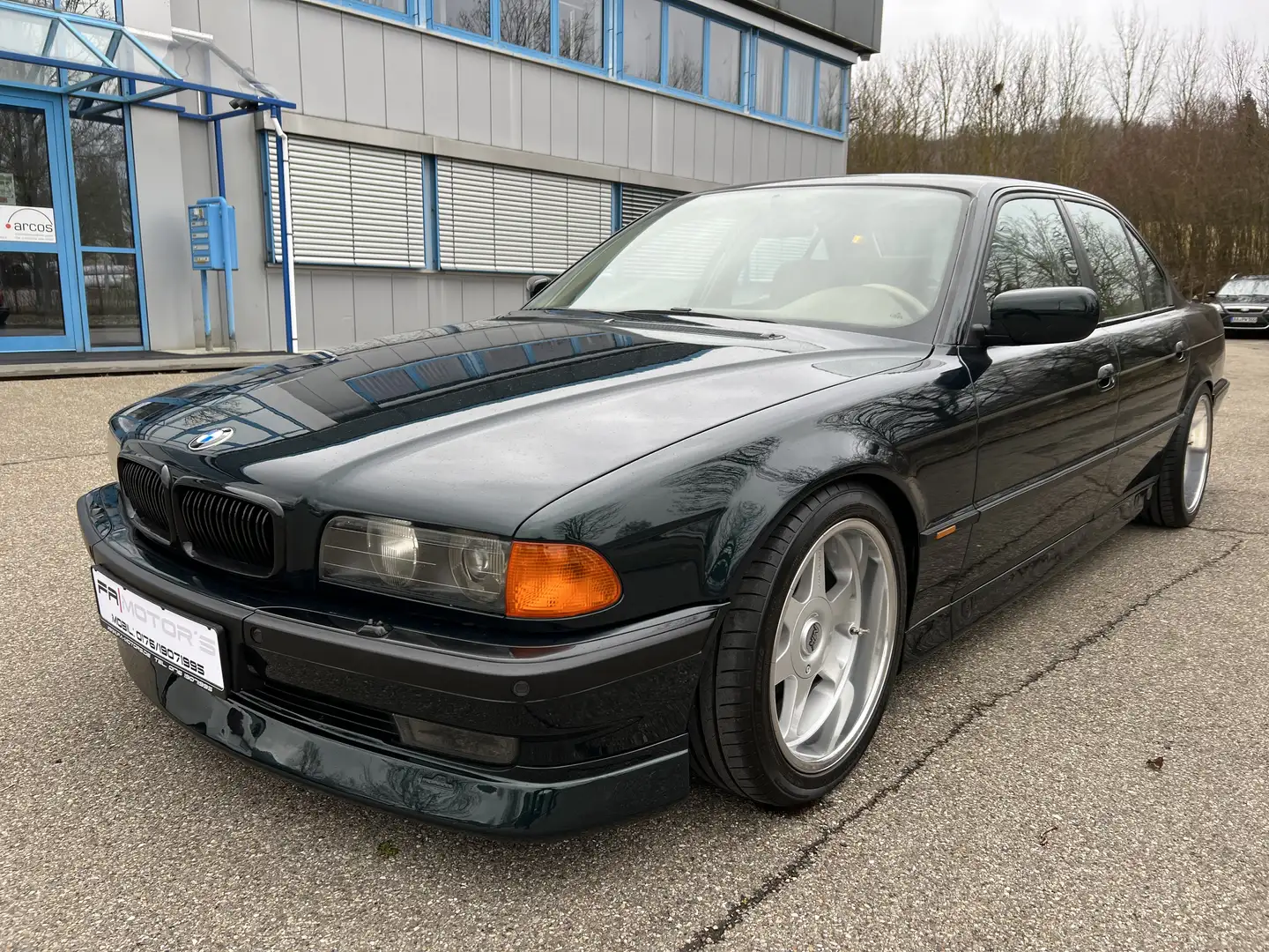 BMW 740 BMW 740i Aut. Individual*Oxfordgrün/Beige Grün - 1