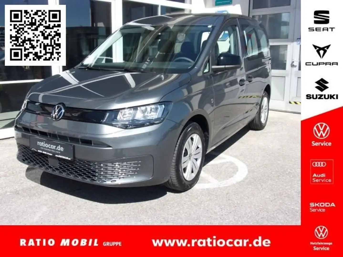 Volkswagen Caddy CADDY 2.0 TDI KLIMA DAB+ SITZHEIZ. KAMERA FSE Gris - 1