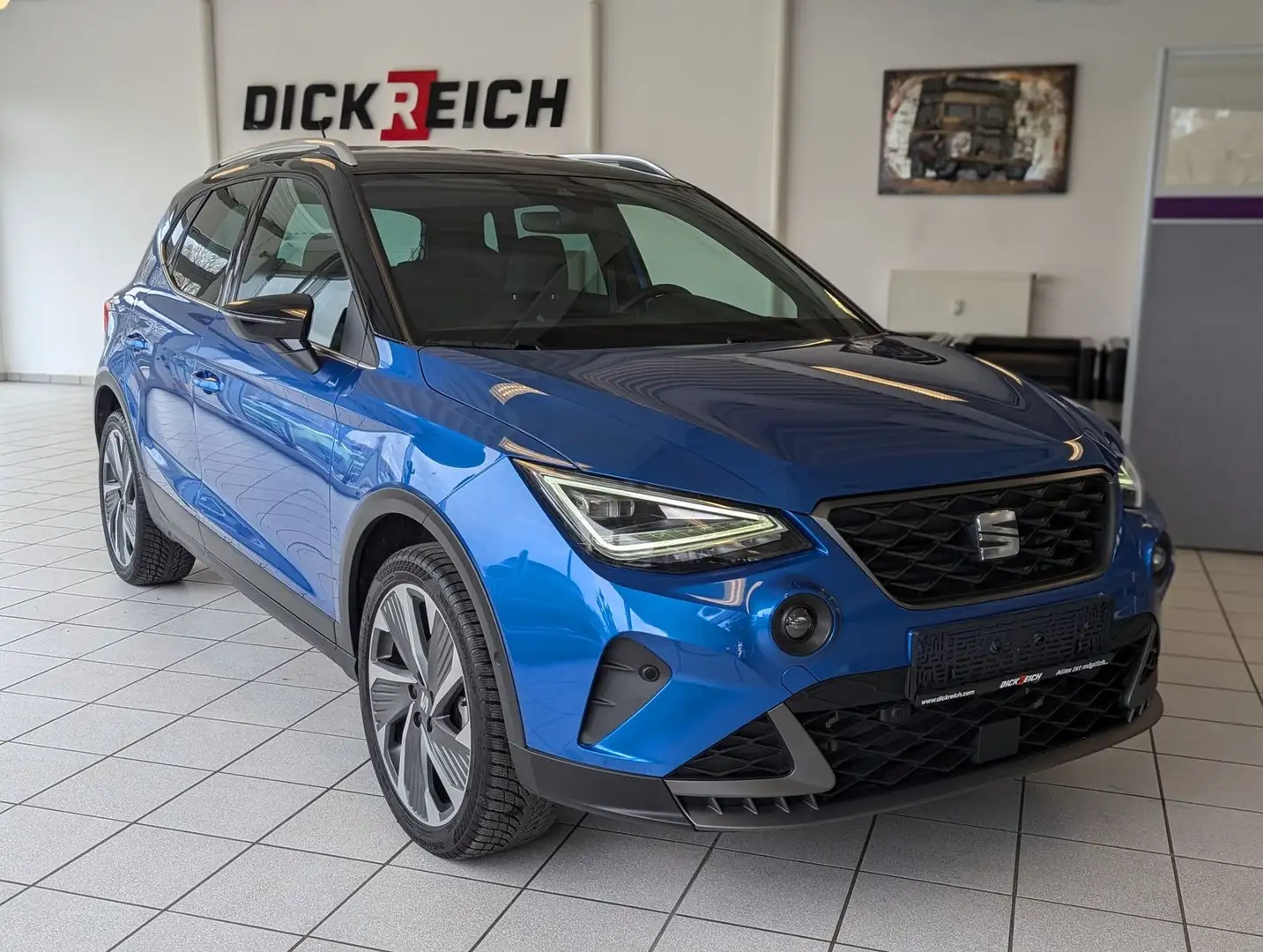 SEAT Arona 1.5 TSI DSG FR LED ACC Cam Dinamica AHK 18 Blu/Azzurro - 1