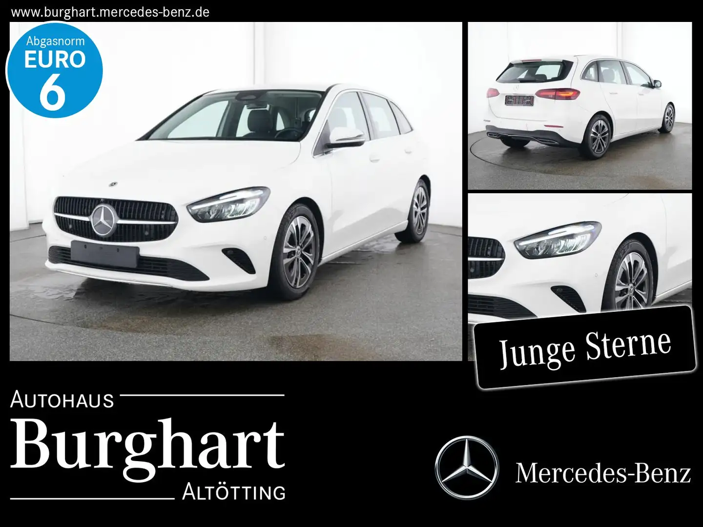 Mercedes-Benz B 180 B 180 Progressive/Navi/Autom./Klima/LED/Sitzhzg. Weiß - 1