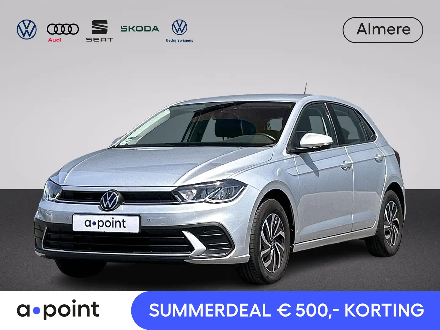 Volkswagen Polo 1.0 TSI Life | Carplay | Parkeersensoren | Cruise Gris - 1