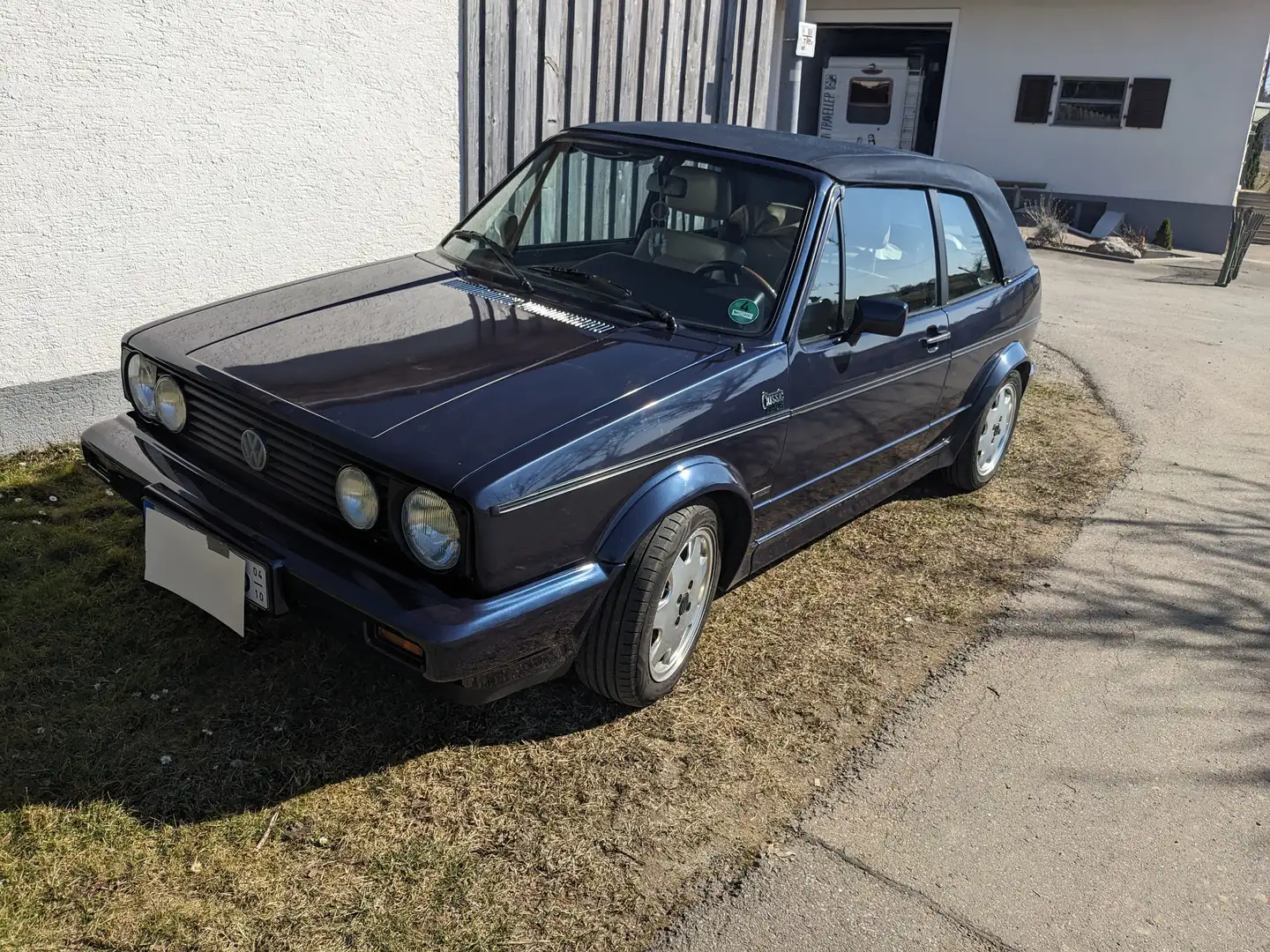 Volkswagen Golf Cabriolet Golf I Cabriolet Cabrio Classicline Blau - 2