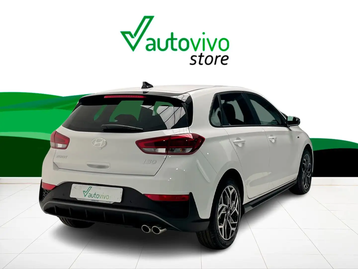 Hyundai i30 1.0 TGDI N Line 100 Blanco - 2