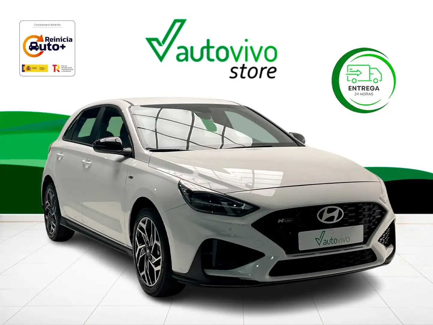 Hyundai i30 1.0 TGDI N Line 100 Blanco - 1