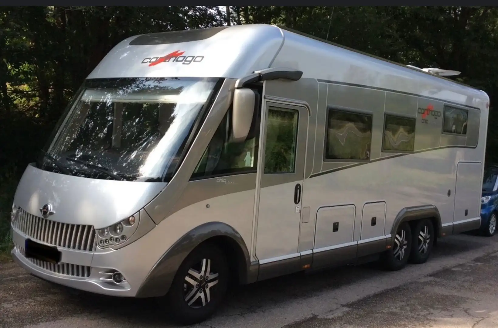 Caravans-Wohnm Carthago E-line 51 QBS Linerclass Silber - 1