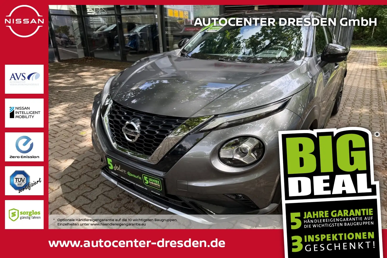 Nissan Juke 1.0 DIG-T N-Design ACC+Alcantara+LED+Navi Zwart - 1