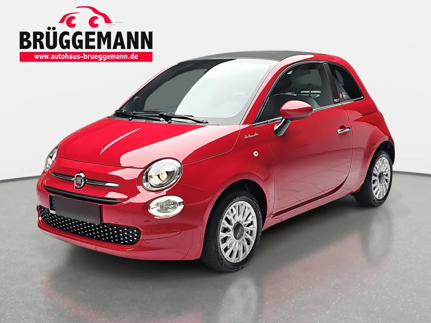 Fiat 500C 500C 1.0 GSE HYBRID DOLCEVITA KLIMA GRA APP PDC LM Rot - 1