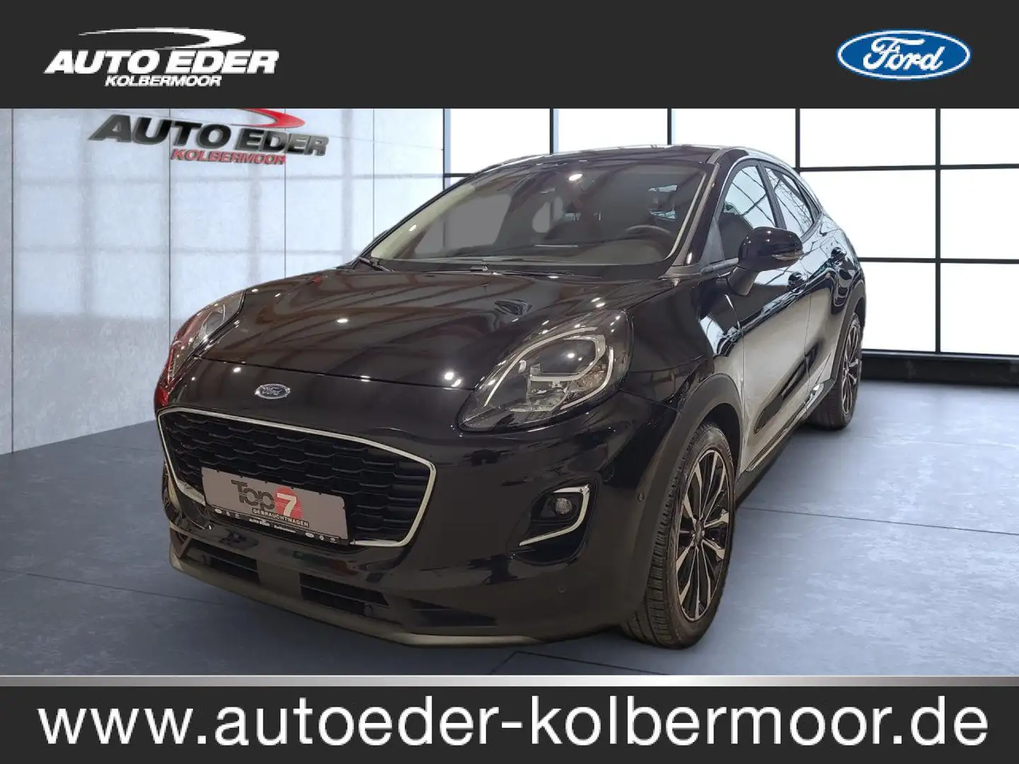 Ford Puma Titanium X Bluetooth Navi LED Klima Schwarz - 1