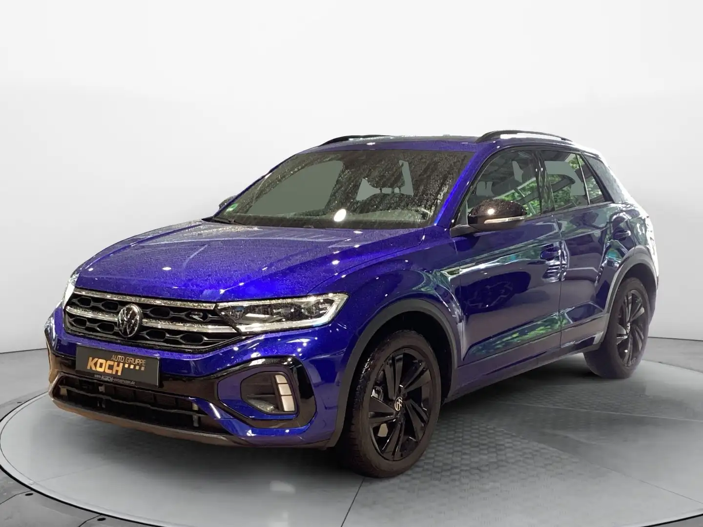 Volkswagen T-Roc 2.0TDI R-Line 4M DSG Pano Navi LED AHK Blau - 2