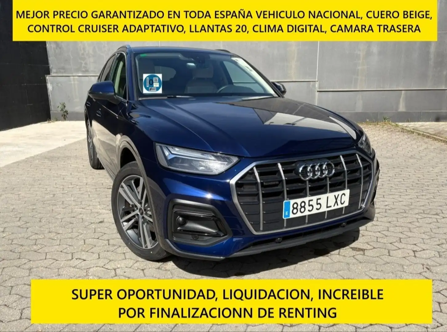 Audi 50 Sportback TFSIe Advanced quattro-ultra S tronic Blau - 1