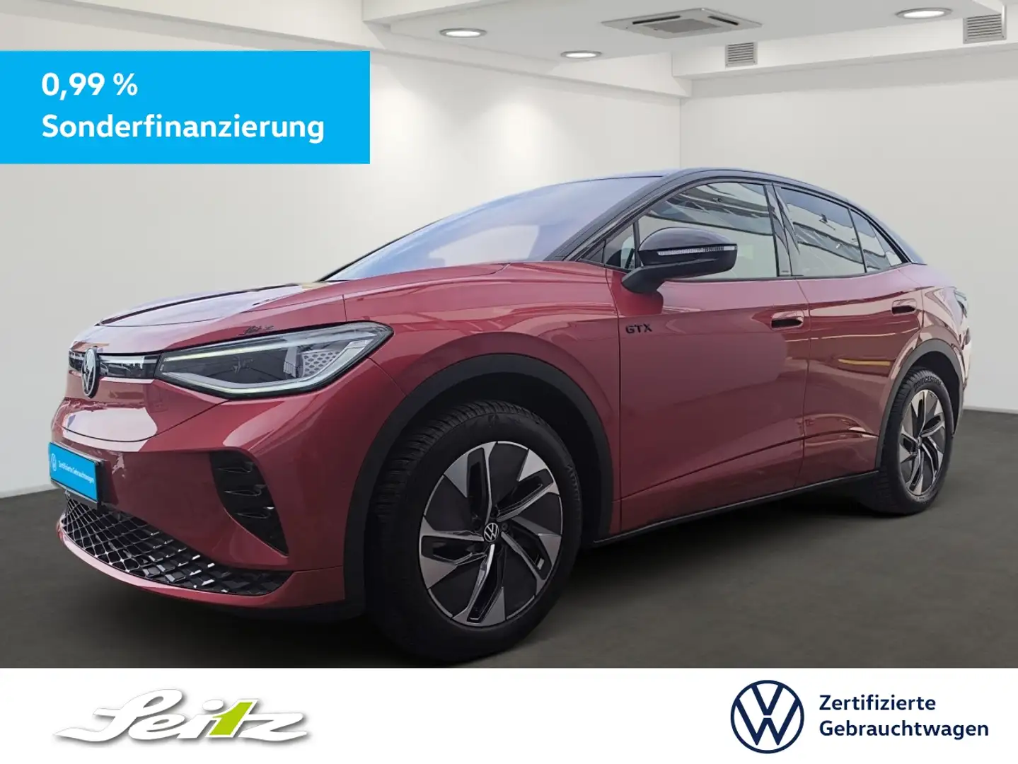 Volkswagen ID.5 4M GTX *PANO*MATRIX*KAMERA*NAVI* Rot - 1