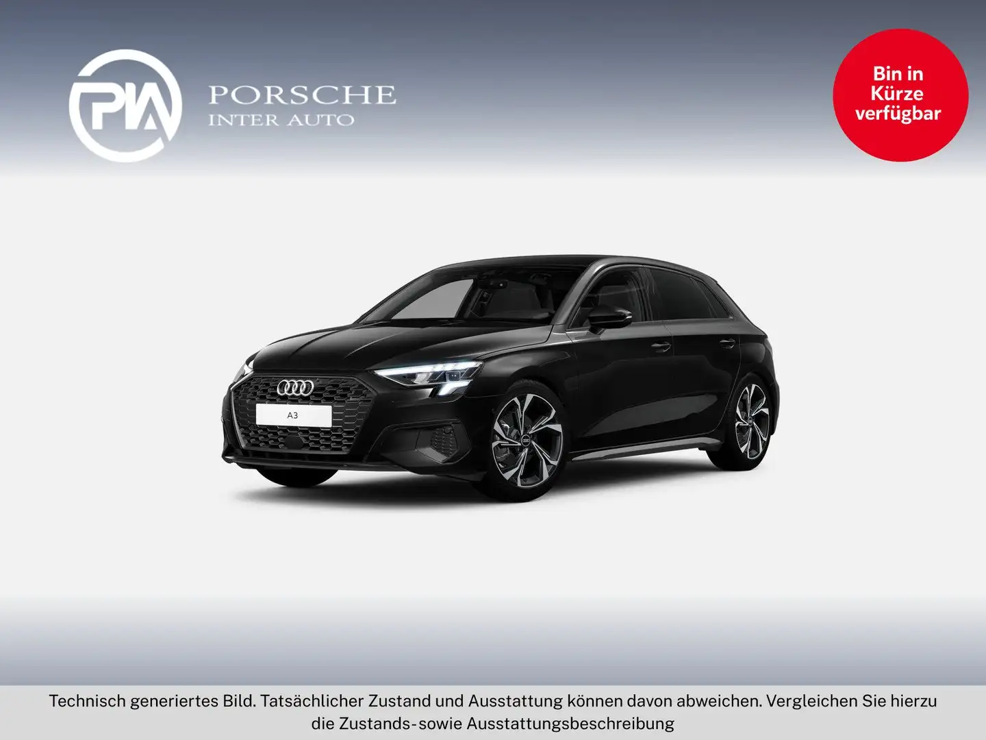 Audi A3 30 TFSI intense Schwarz - 1
