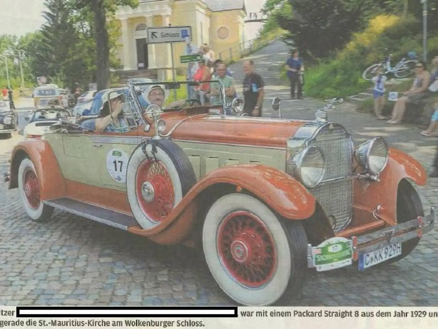 Oldtimer Packard Custom Eight Modell 640 Beige - 1
