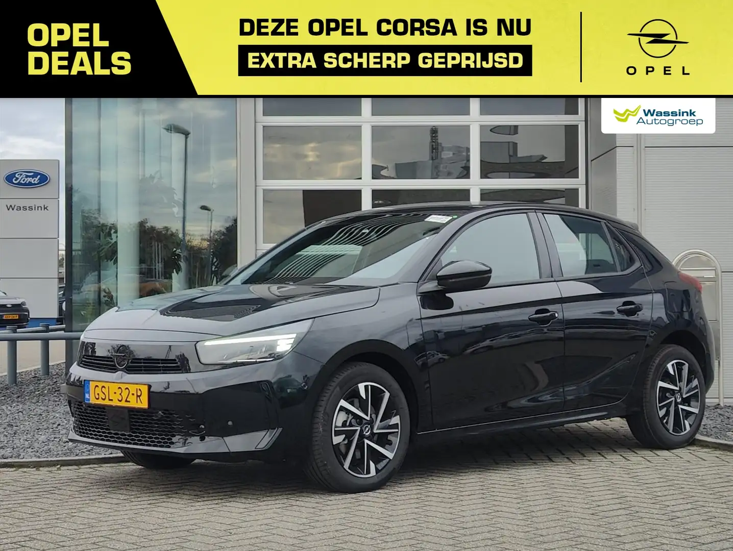 Opel Corsa 1.2 Turbo Start/Stop 100pk GS | DIRECT BESCHIKBAAR Noir - 1
