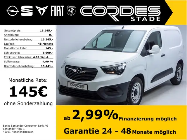 Opel Combo Cargo Edition erhöhte Nutzlast 1.5 D PDC BC
