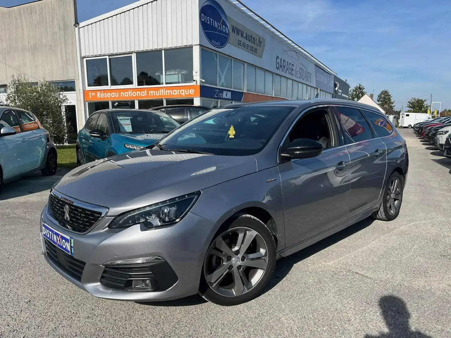 Peugeot 308 1.2i 12V S\u0026S - 130 - EAT8 - GT LINE PHASE 2 Gris - 1