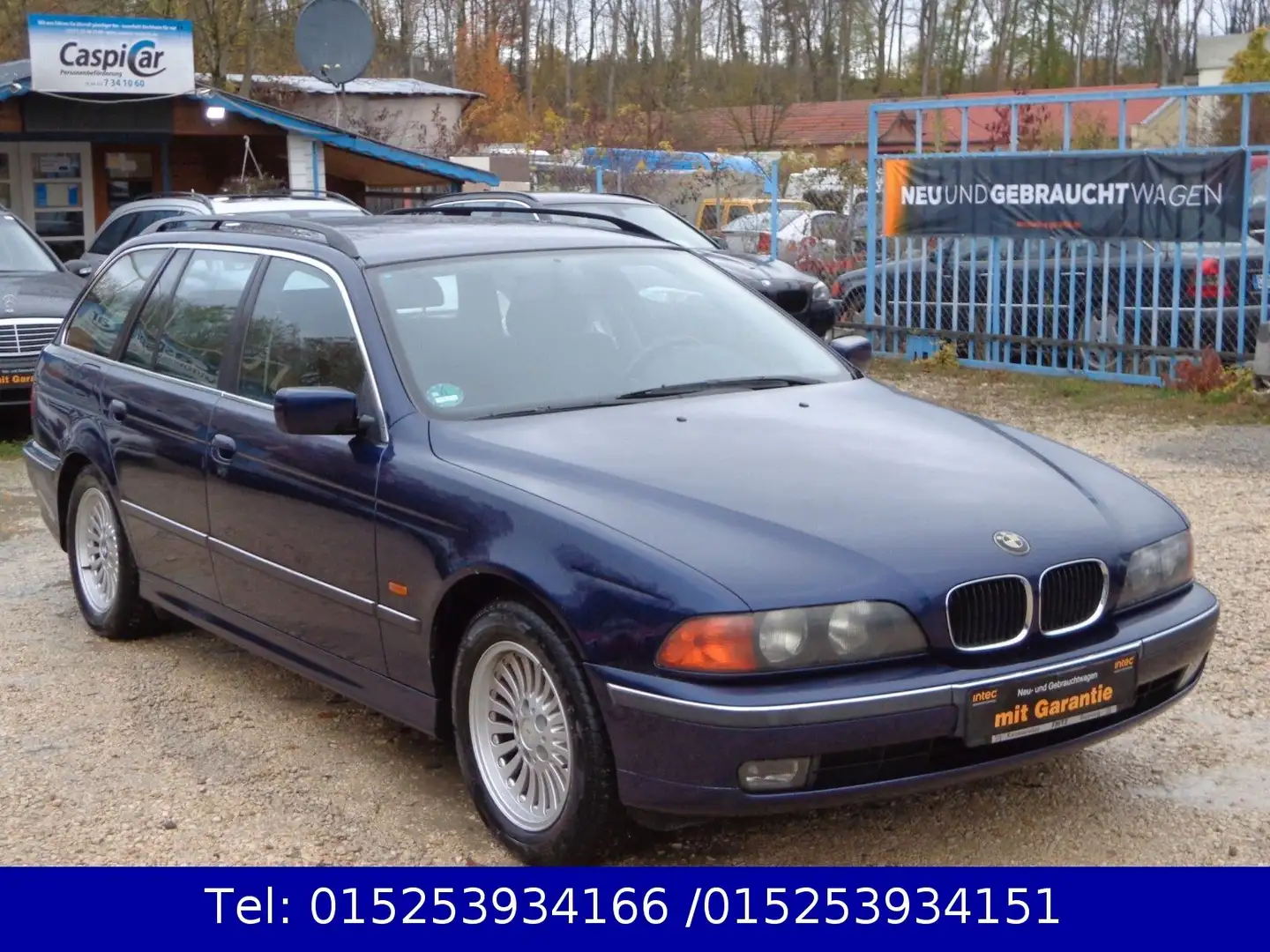 BMW 520 i Touring,KLIMAAUTOMATIK,PDC,ALU,TÜV/AU-12.2025 Blau - 1