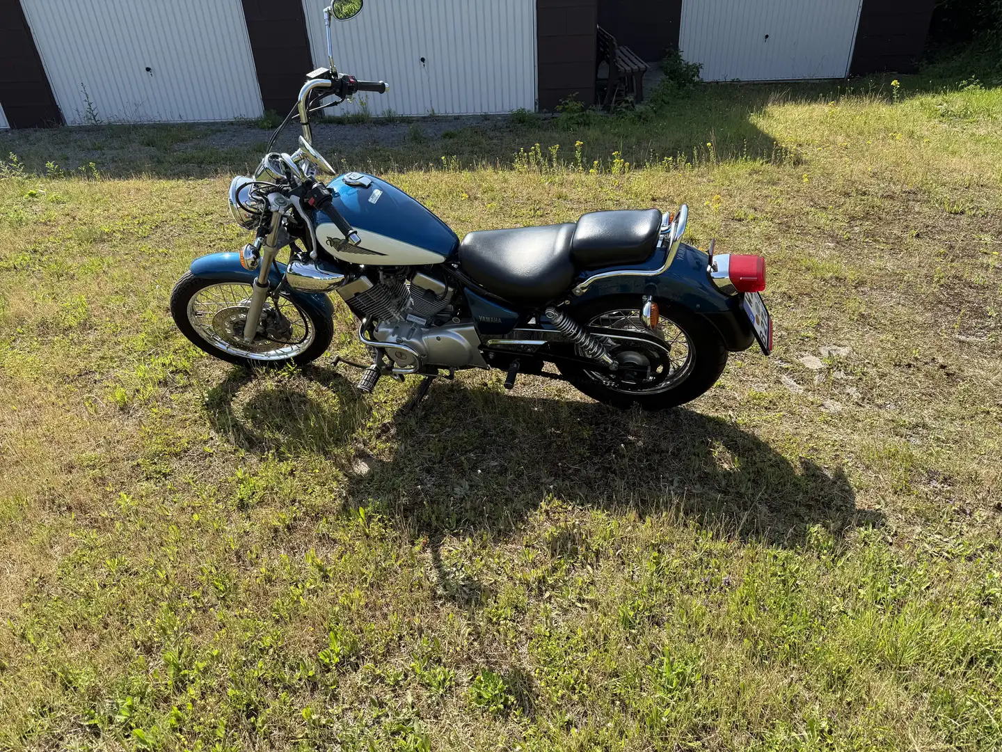 Yamaha XV 125 Bleu - 2