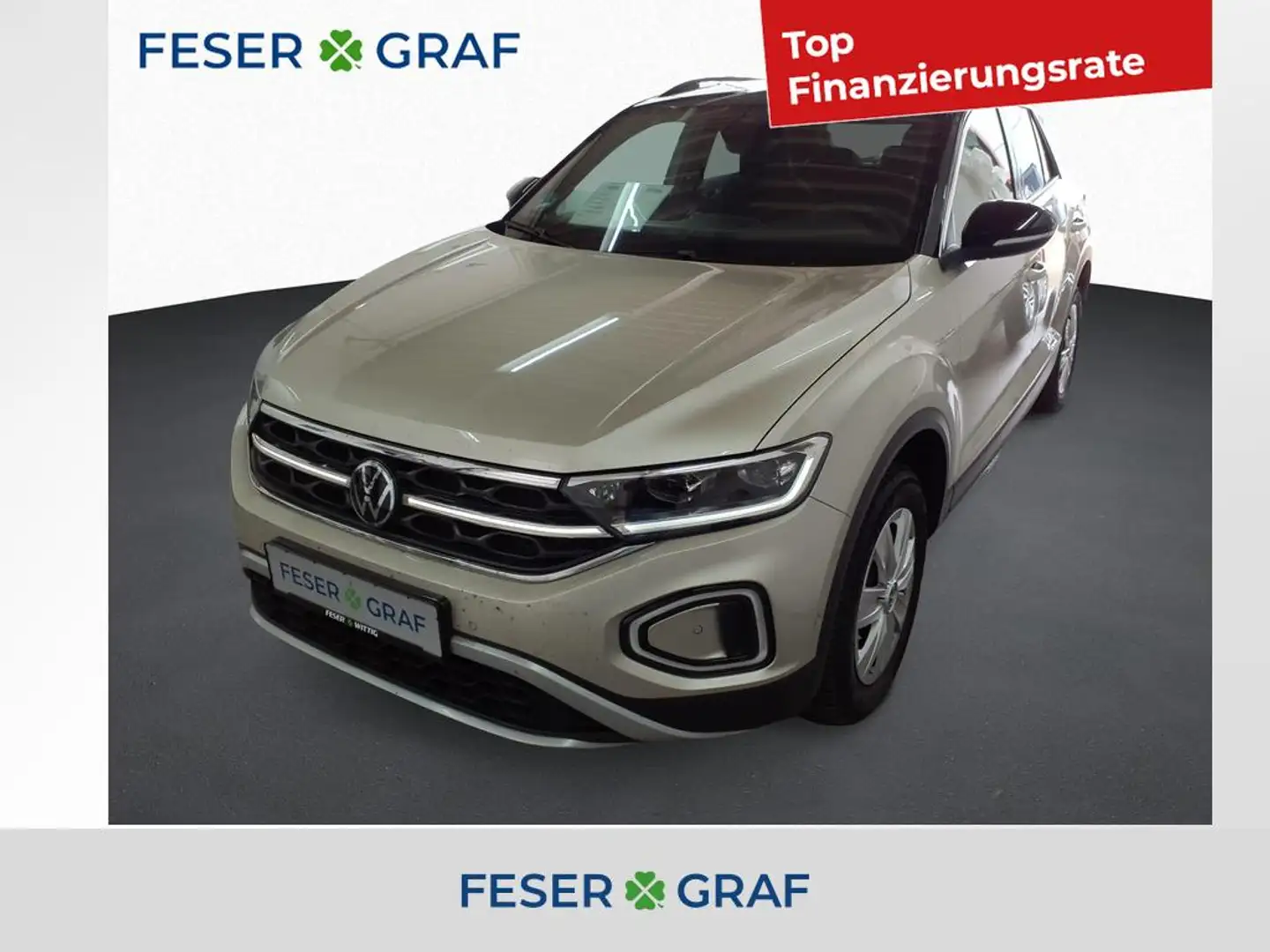 Volkswagen T-Roc 1.5 TSI Move DSG AHK/Lenkhz/Kamera/Matrix/ACC/Navi Schwarz - 1