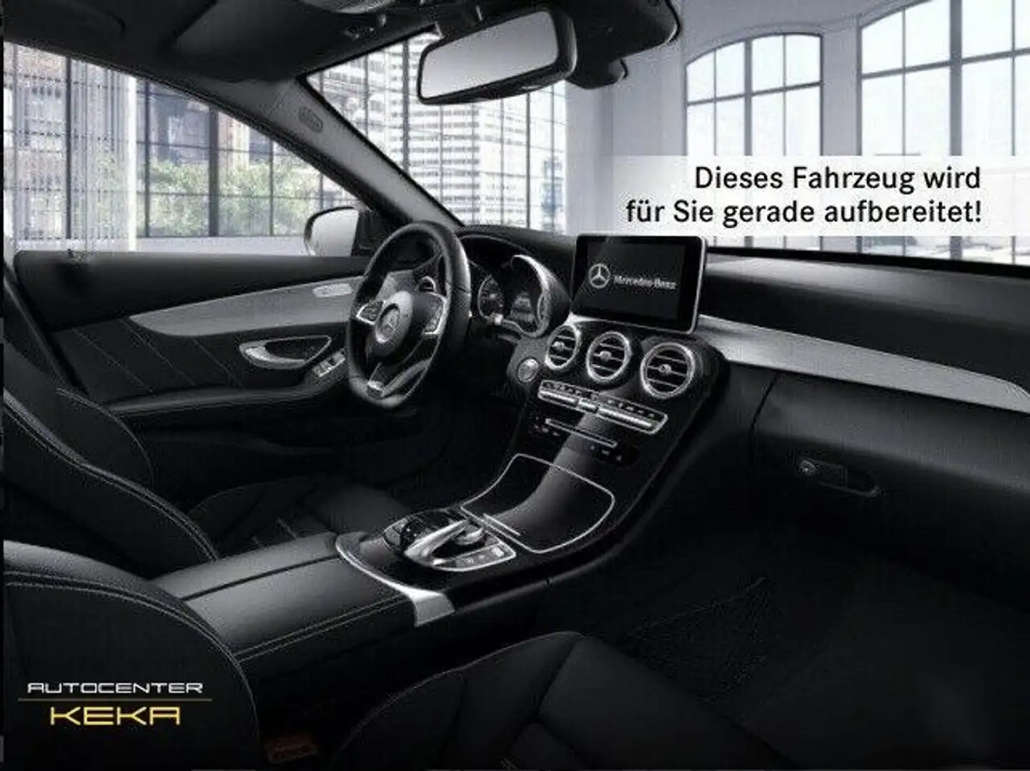 Mercedes-Benz C 250 d T AMG LINE! DISTR+! HUD! PANO! 360°! ILS! Grau - 2