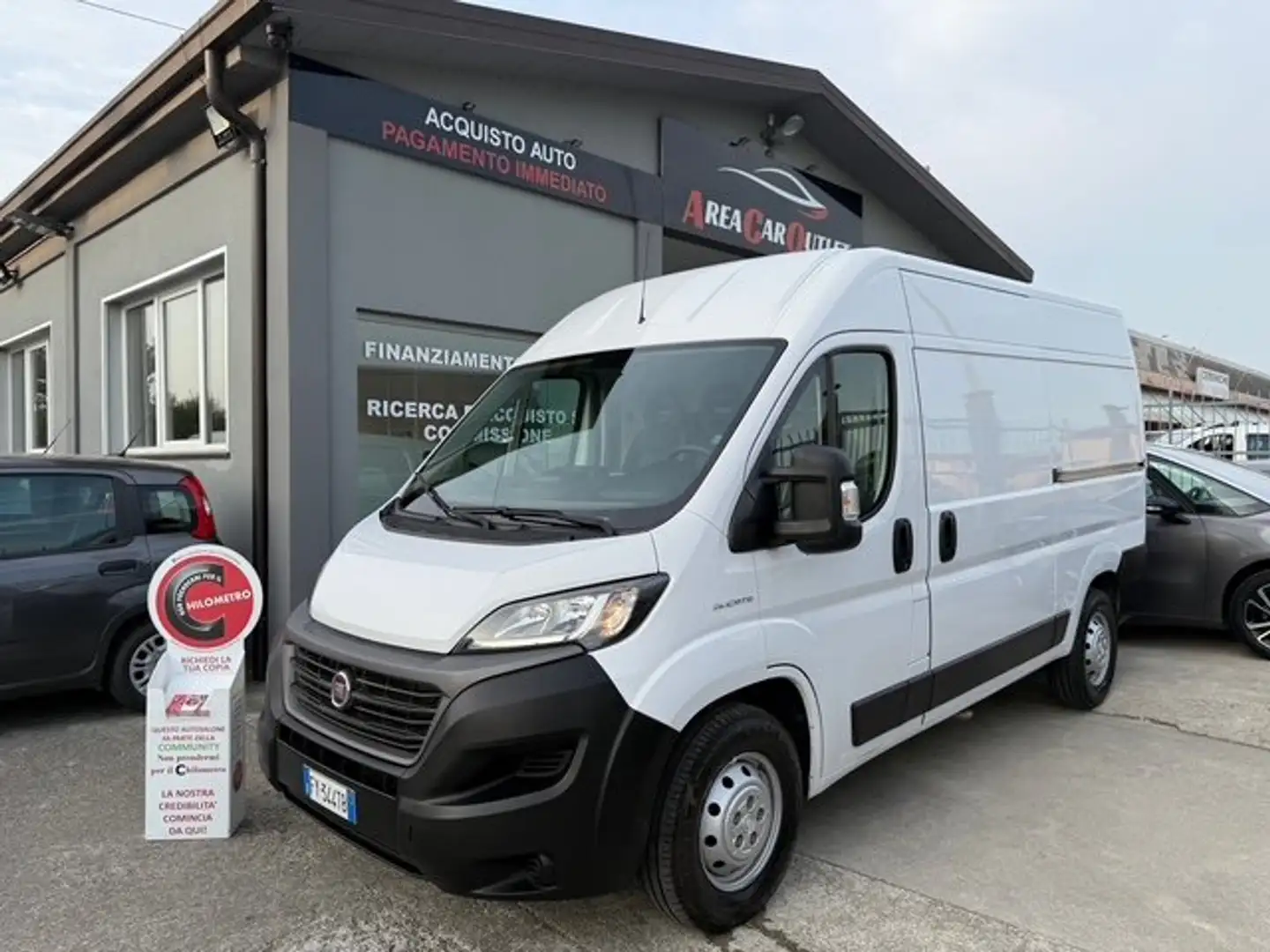 Fiat Ducato MAXI 35MH2 2.3Mjet 140CV*PORTATA 1425KG*TELECAMERA Bianco - 1