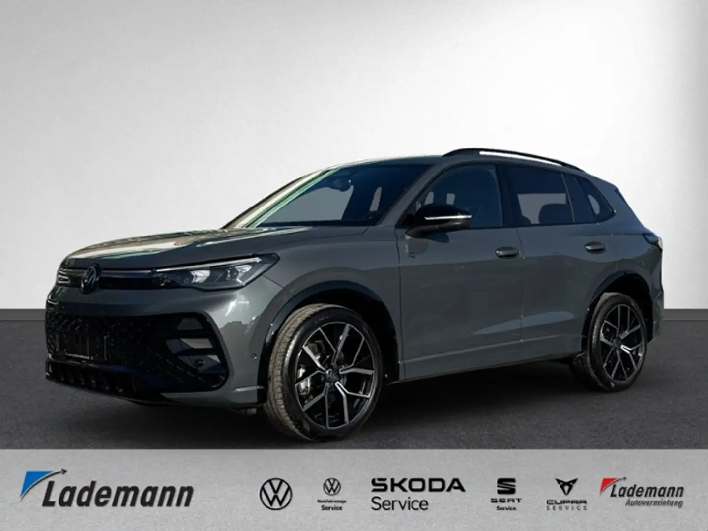 Volkswagen Tiguan 2.0 TDI DSG R-LINE AHK+NAVI.+ACC+HEAD-UP+ Gris - 1