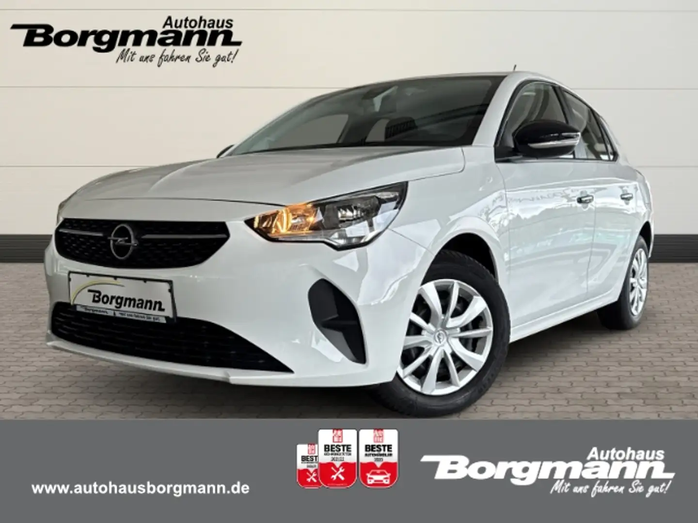 Opel Corsa F 1.2 Klimaanlage - Allwetterreifen - BT Blanc - 1