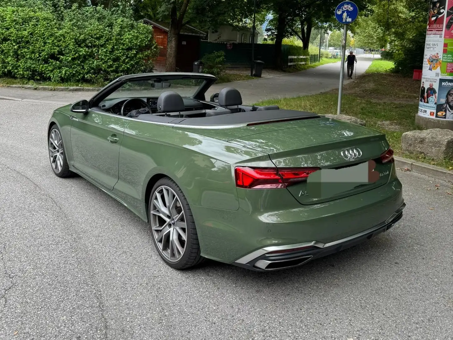 Audi A5 A5 Cabrio 40 TDI S-line S-tronic S-line Grün - 2