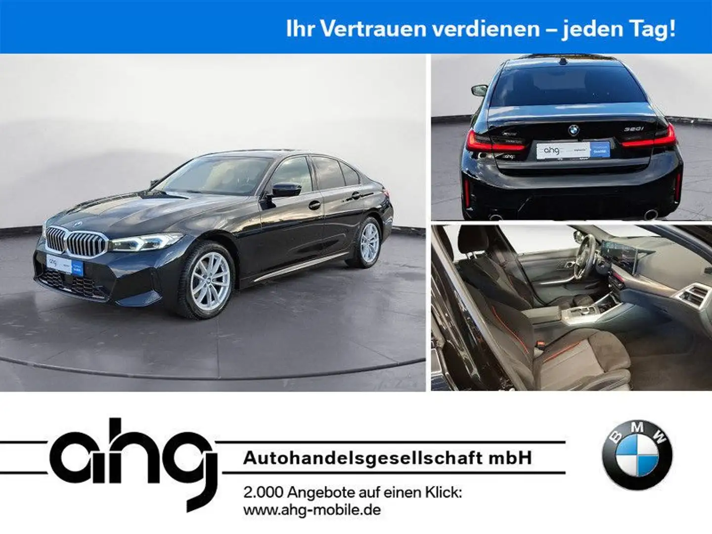 BMW 320 i xDrive Automatik M Sportpaket Innovationsp. Schwarz - 1