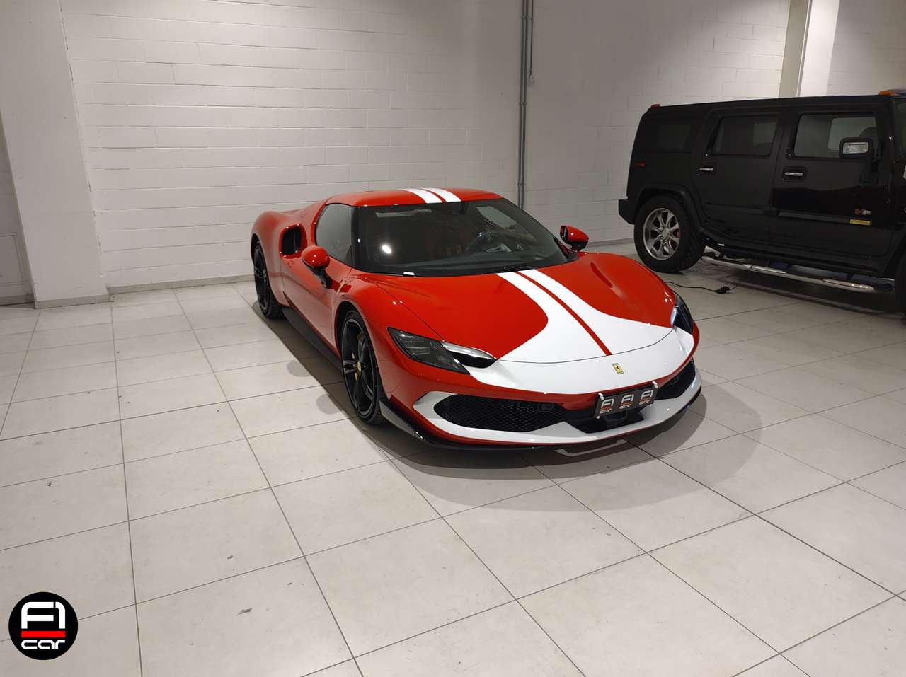 Ferrari 296 GTB ASSETTO FIORANO NUOVA LIVREA BIANCO CERVINO