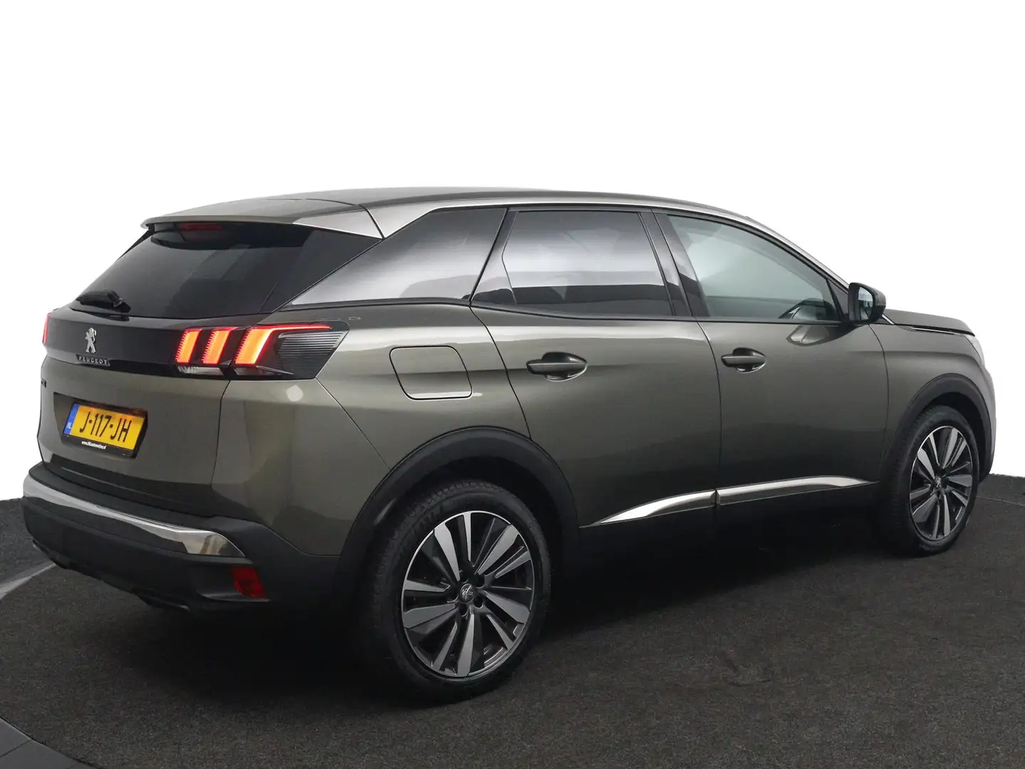 Peugeot 3008 1.2 PureTech Allure*NAVI*ECC*CRUISE*CARPLAY* Gris - 2