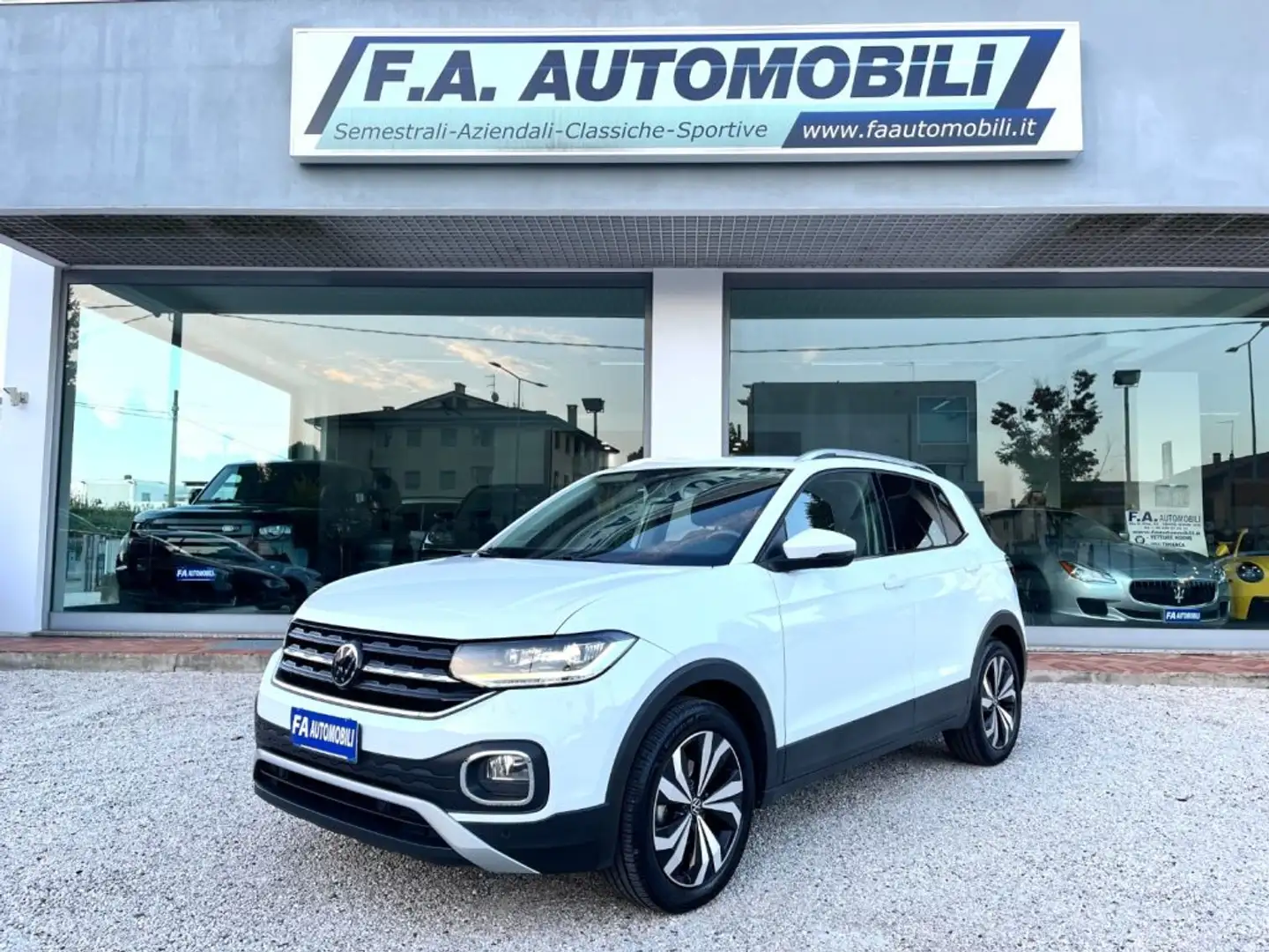 Volkswagen T-Cross 1.0 TSI 110 CV Advanced *VIRTUAL *ACC *CARPLAY Bianco - 1