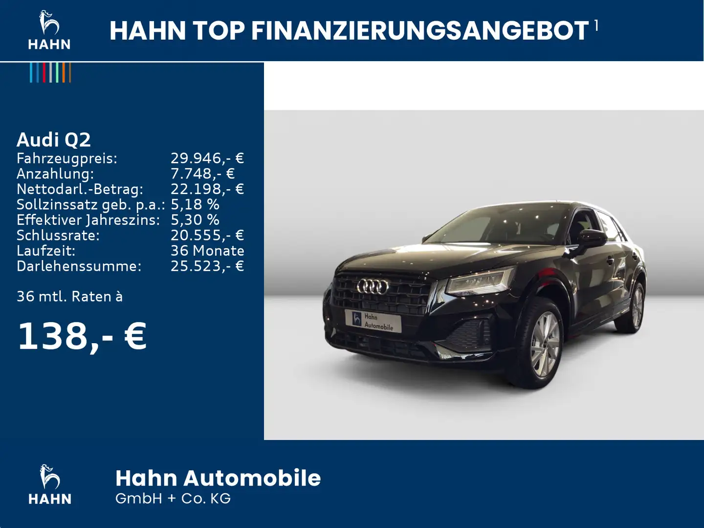 Audi Q2 advanced 30 TFSI Zwart - 2