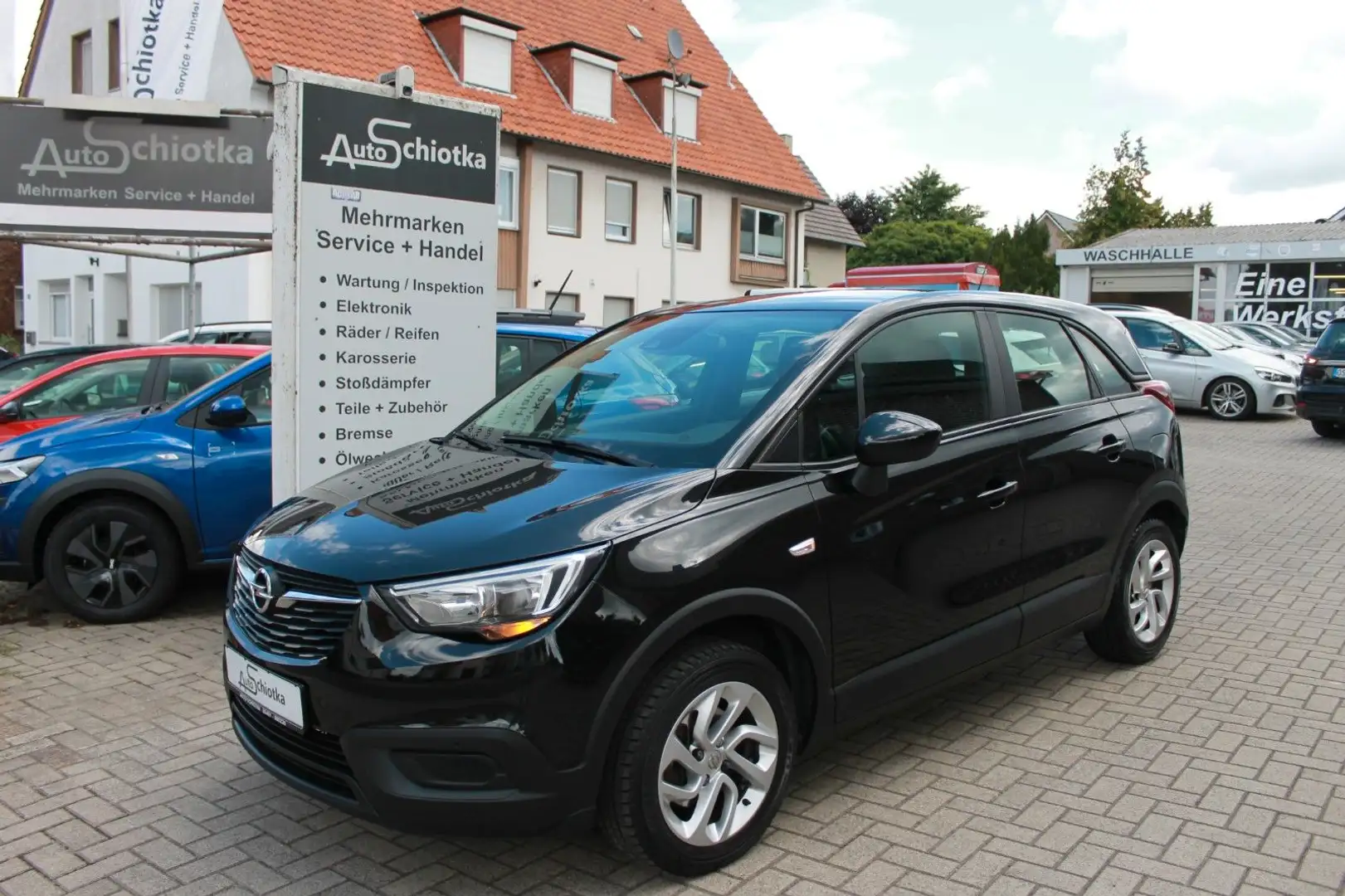 Opel Crossland X 1.2 Edition S/S Automatik PDC Schwarz - 1