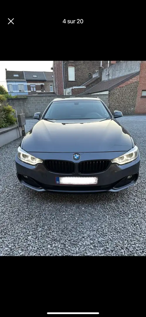 BMW 418 Gran Coupé 418d 150 ch BVA8 M Sport Gris - 1