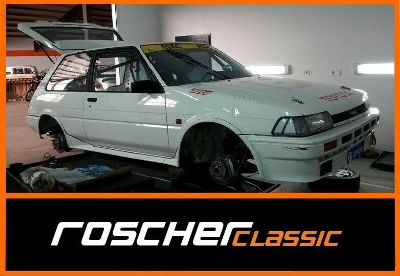 Toyota Corolla 3x AE82/16V GT /Rallye/Rundstrecke/Renn Blanc - 1