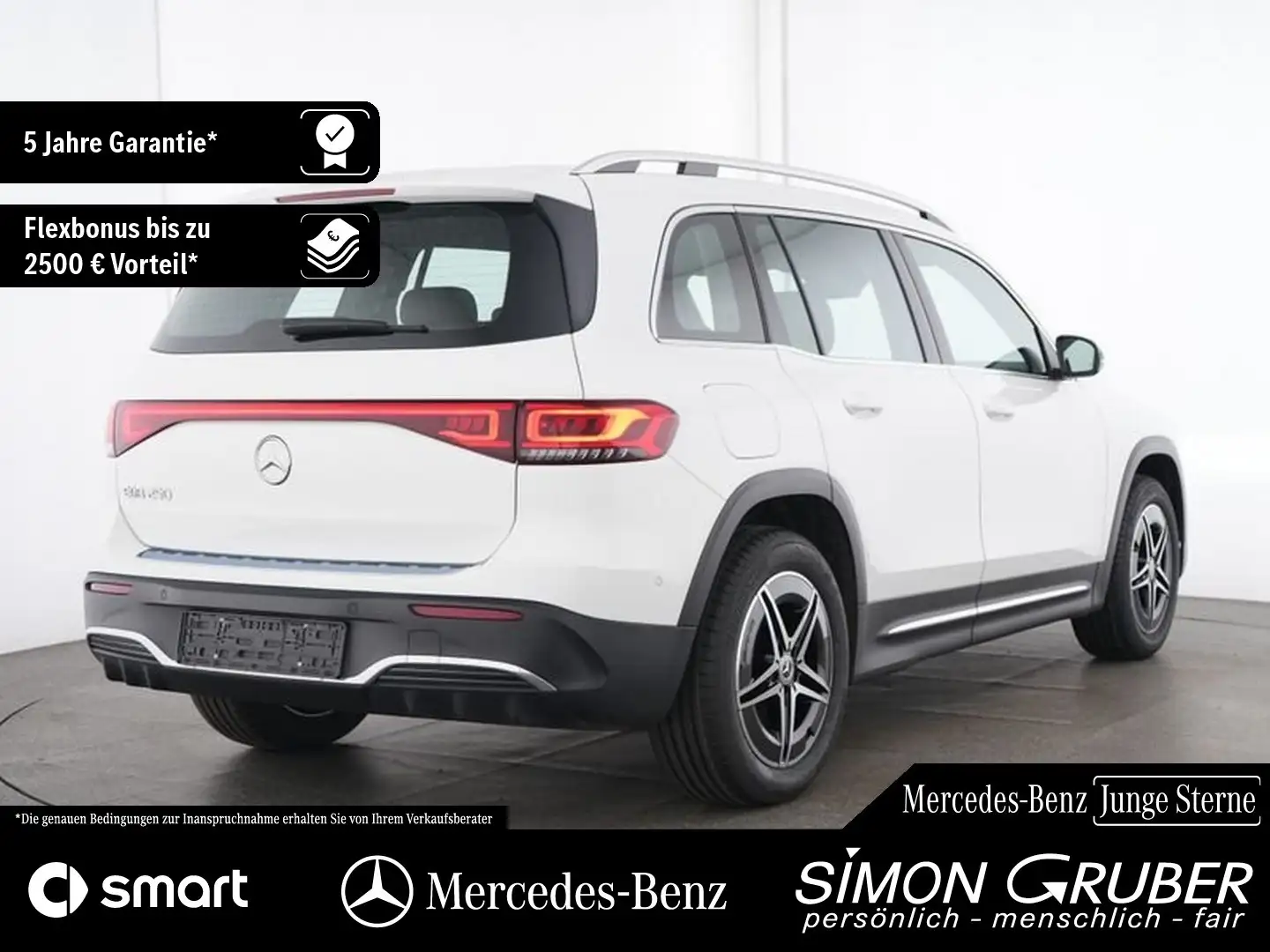 Mercedes-Benz EQB 250 AMG Line Adv. MBUX Aug Real Navi Kamera Weiß - 2